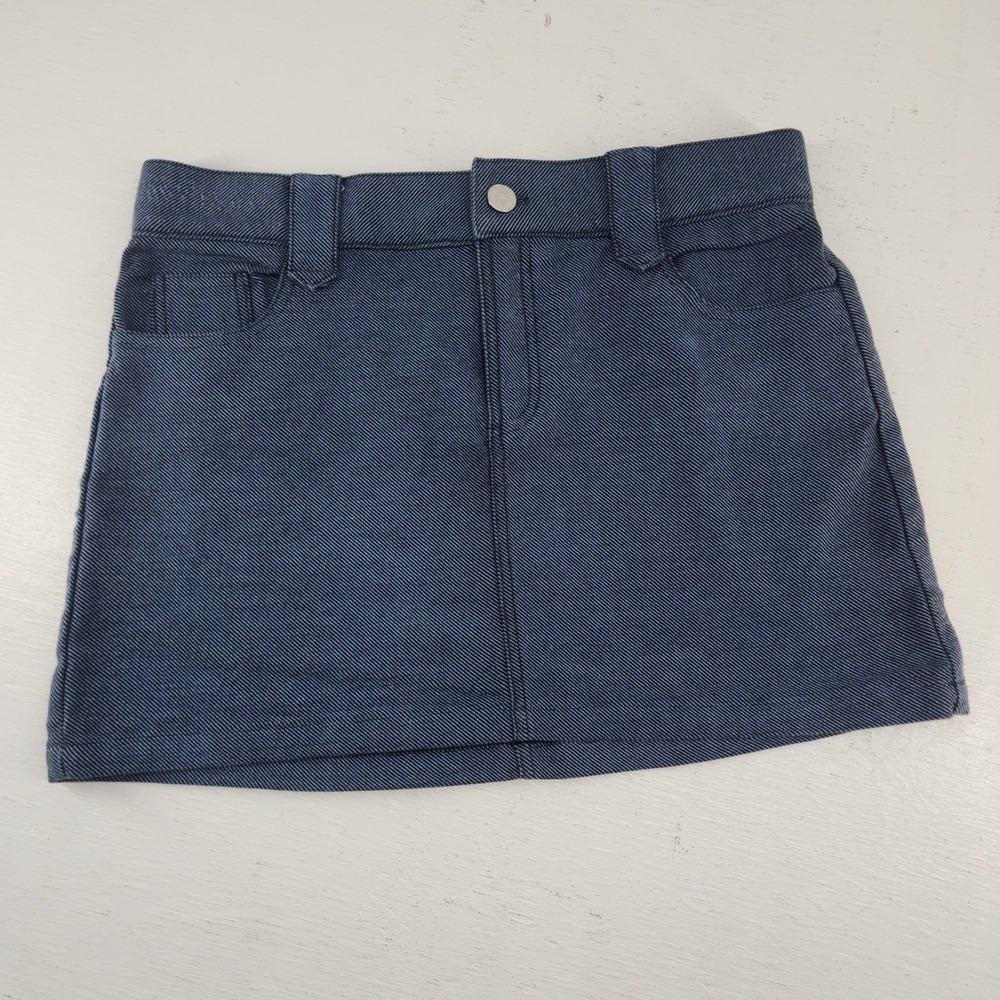 dELiA*s Juniors Size Large | Y2K Vintage Retro Twee Blue Denim Mini Skirt